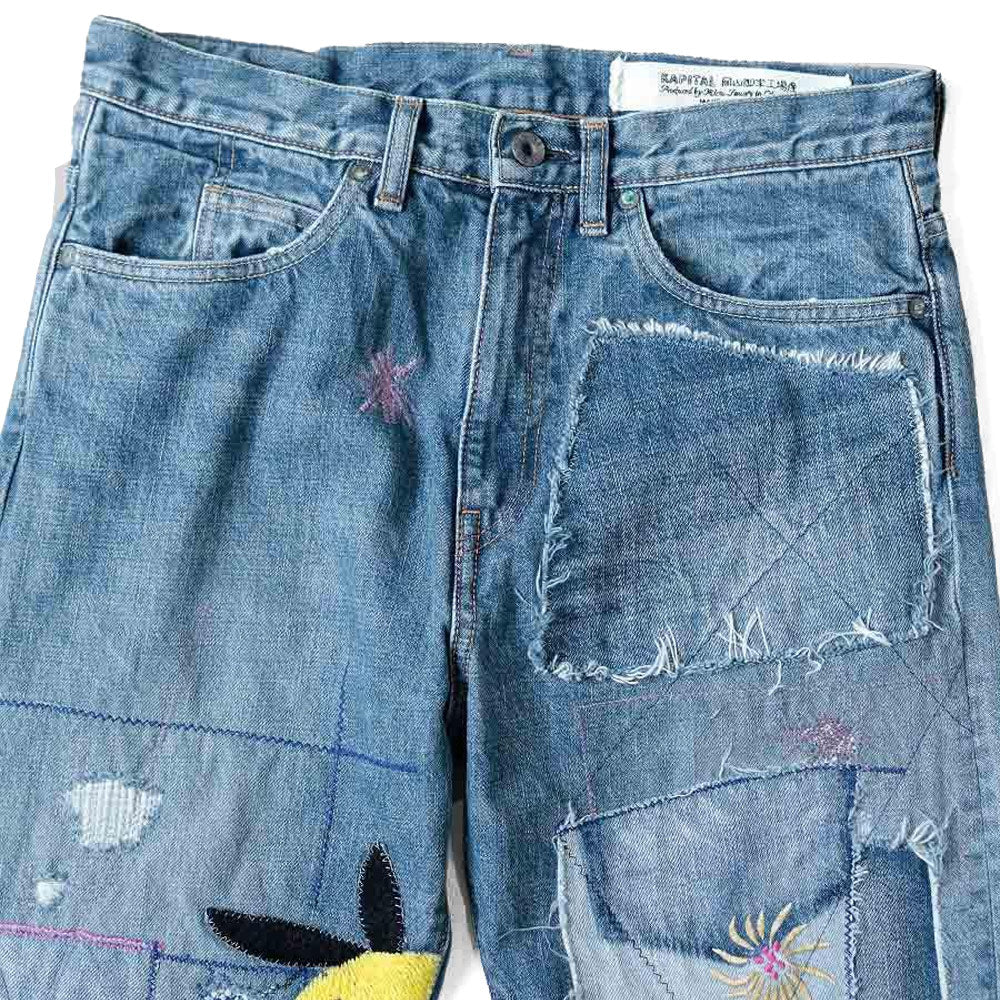 14oz Denim 5P OKABILLY (CONEYBOWY Gypsy Patch Remake) 'Indigo