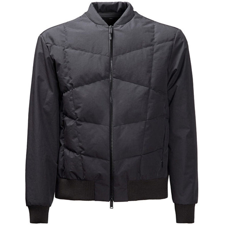 Cotton + Hybrid Bomber 'Graphite'