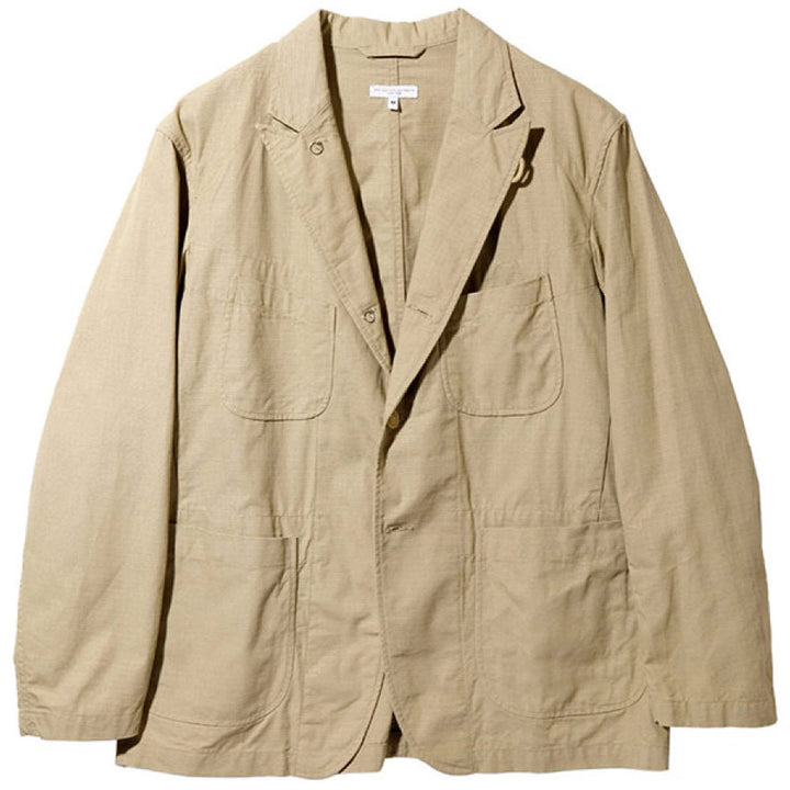 Bedford Jacket 'Khaki Cotton Ripstop'