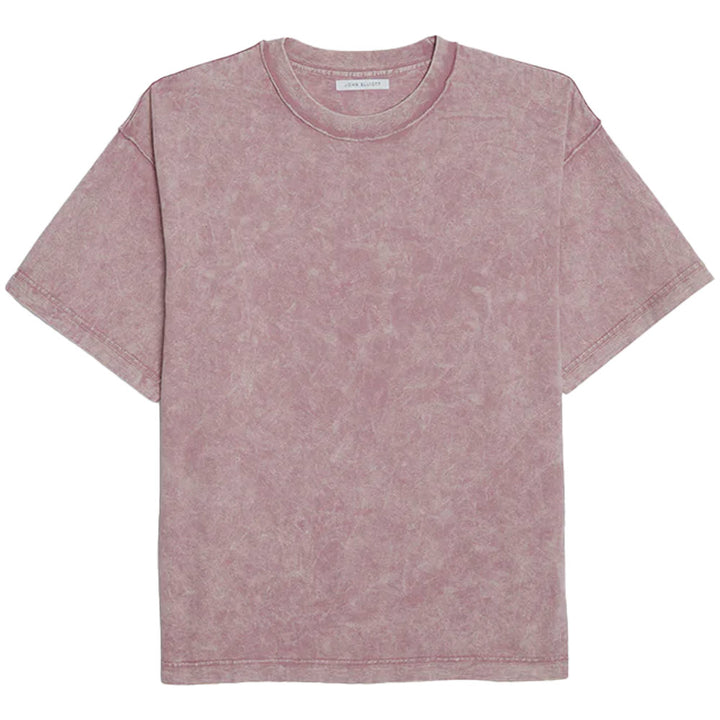 Mineral Wash Cropped T-Shirt 'Thistle'