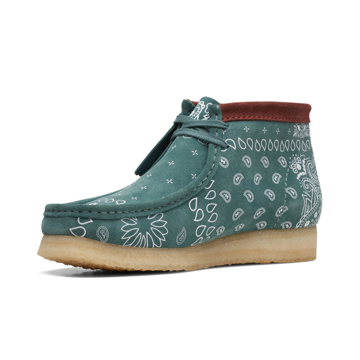 Wallabee Boot 'Green Paisley'