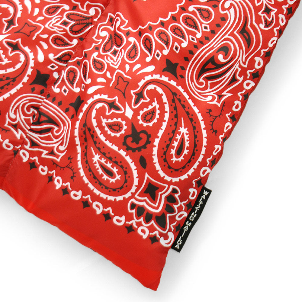 KAPITAL bandana-print woven scarf - Red
