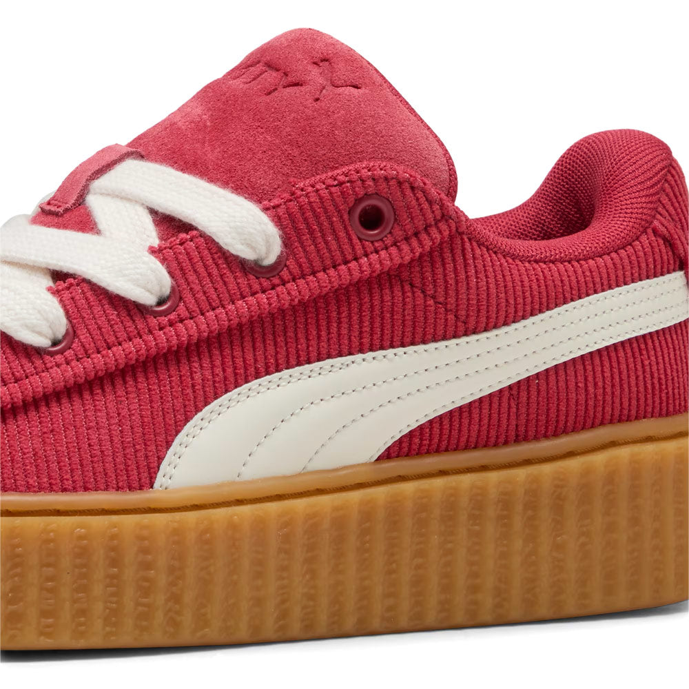 Women's Creeper Phatty Corduroy Sneaker x Fenty 'Red / Gum'