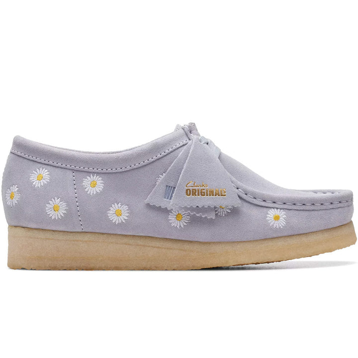 Women's Wallabee 'Cloud Grey Embroidery'