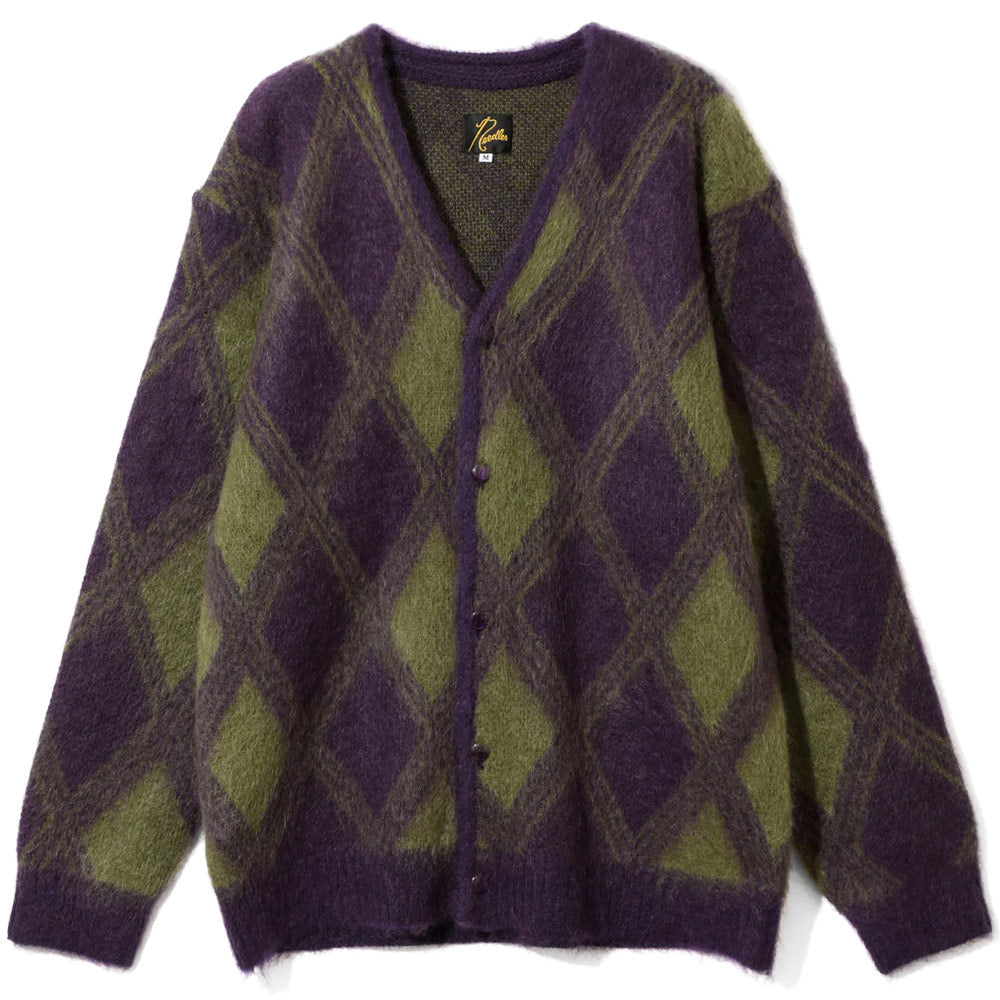 Mohair Cardigan 'Purple'