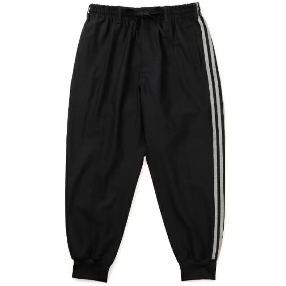 Y-3 3-Stripes Refined Wool Cuffed Pants 'Black' – Alumni of NY