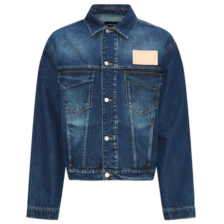 Woven Vintage Wash Denim Jacket 'Vintage Wash'