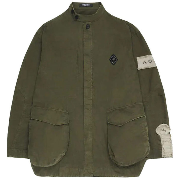 Woven Ando Work Shirt 'Dark Olive'