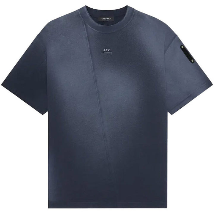 Knitted Shiraga T-Shirt 'Navy'