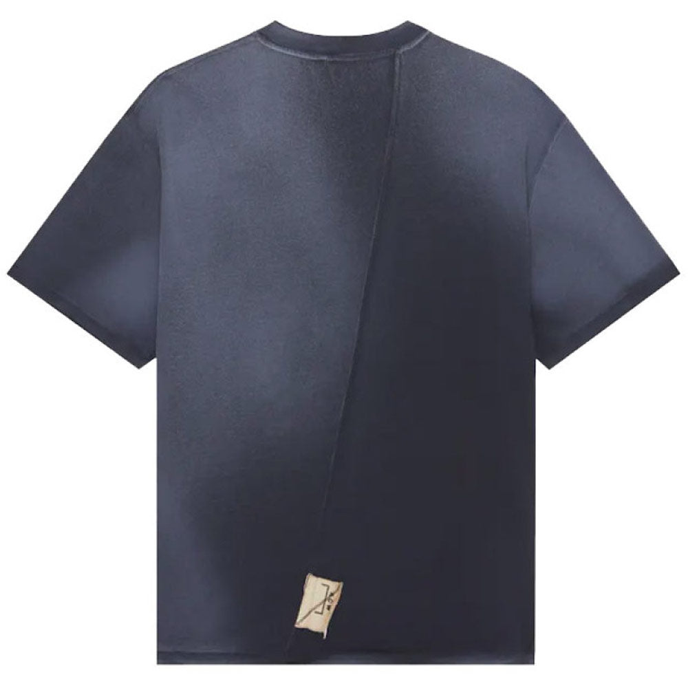 Knitted Shiraga T-Shirt 'Navy'