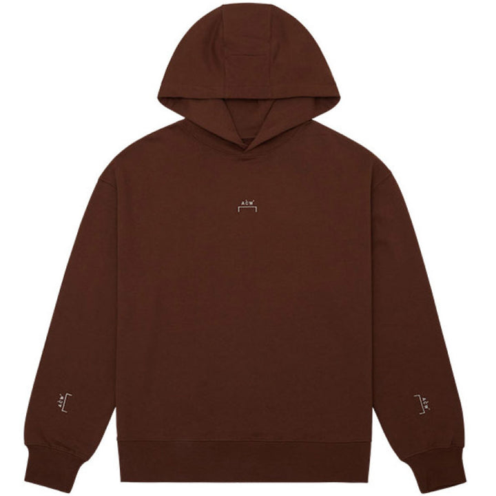 Knitted Essential Hoodie 'Dark Brown'