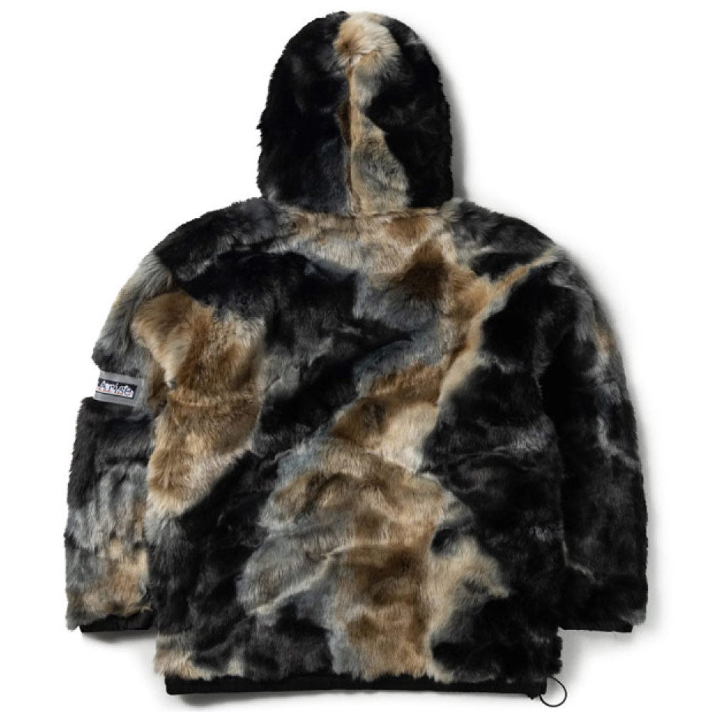 Oversized Yeti Hoodie 'Brown'