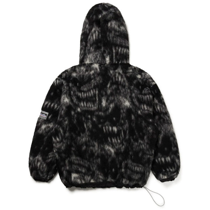 Oversized Monster Fleece Hoodie 'Black'