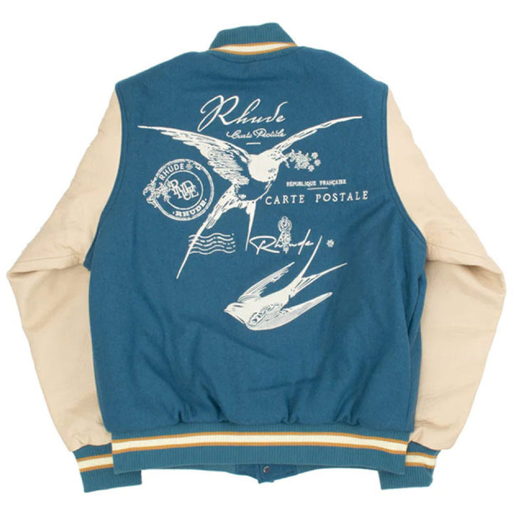 Sparrow Varsity Jacket 'Slate / Creme'