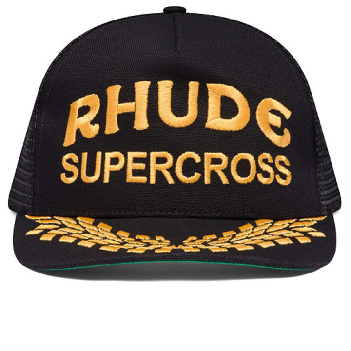 Canvas Supercross Trucker Hat 'Black'