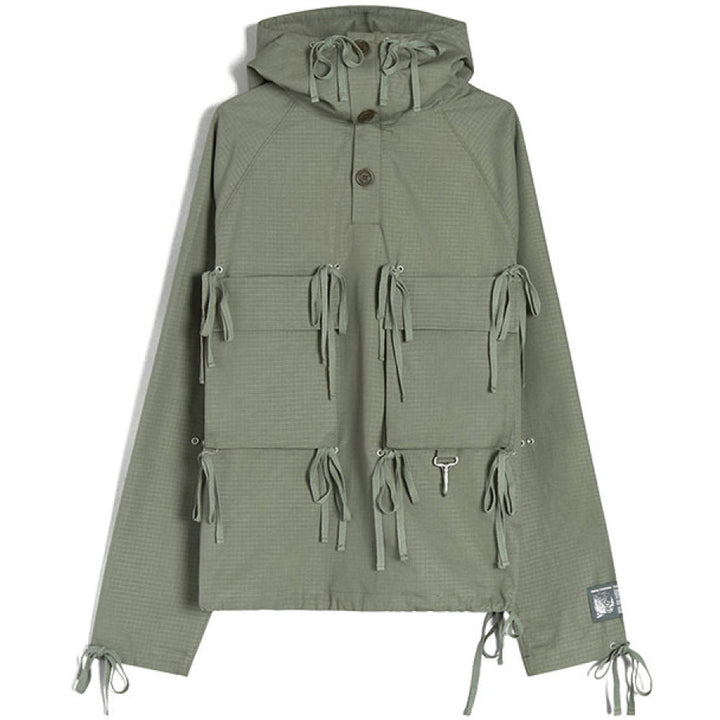 Modular Pocket Cotton Ripstop Anorak 'Olive'