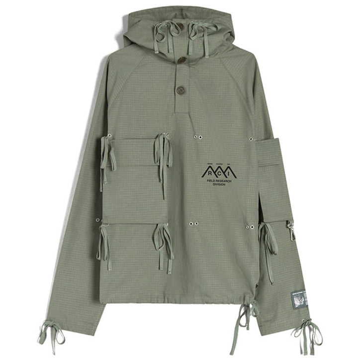 Modular Pocket Cotton Ripstop Anorak 'Olive'