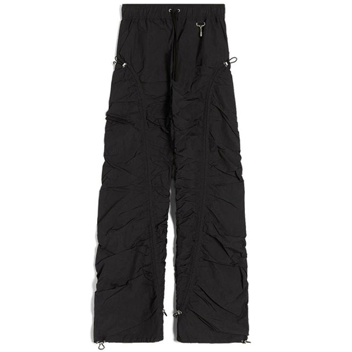 Cinched Nylon Pant 'Black'