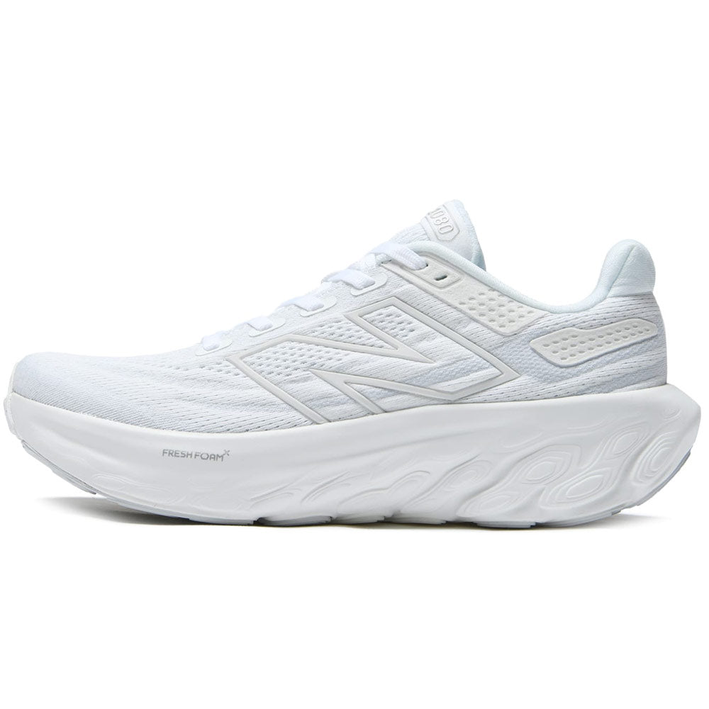 Women's Fresh Foam X 1080v13 B Sneaker 'White / Silver Metallic'