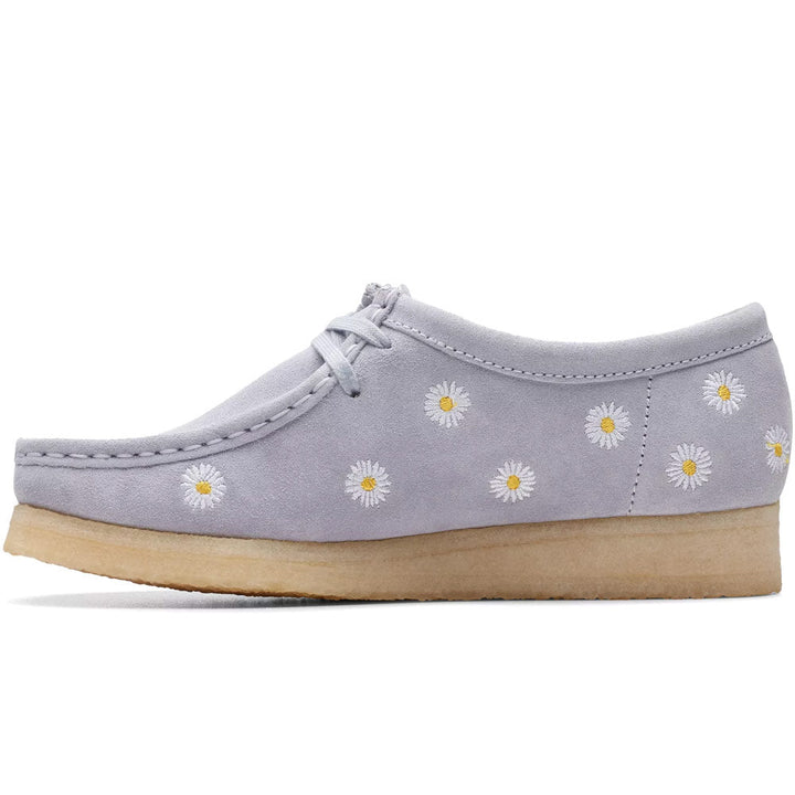 Women's Wallabee 'Cloud Grey Embroidery'