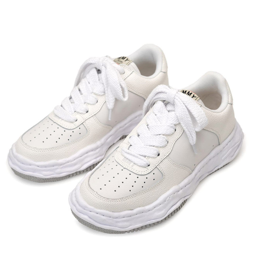 Wayne Low Original Sole Bascket Leather Low-Top Sneaker 'White'