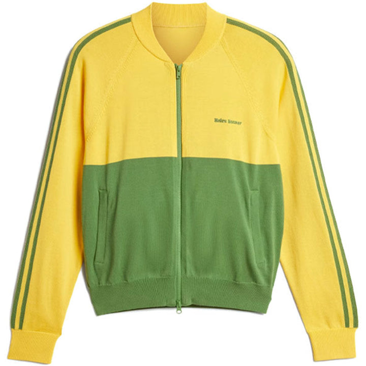 Nylon Knit Track Top x Wales Bonner 'Bold Gold / Crew Green'