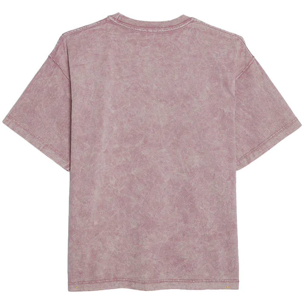 Mineral Wash Cropped T-Shirt 'Thistle'