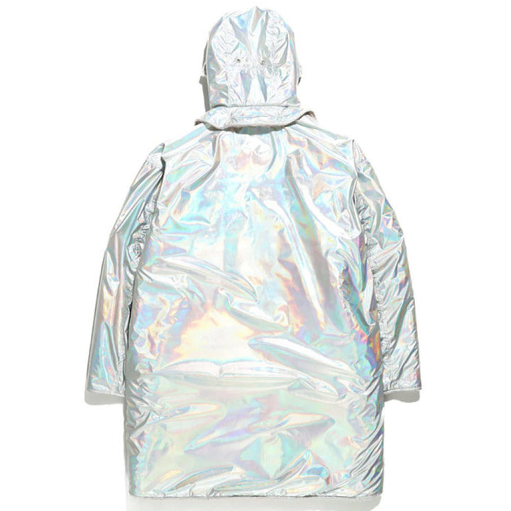 Liner Poly Refrective Taffeta Jacket 'Silver'