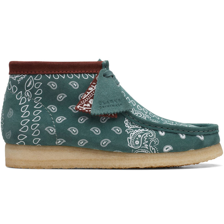 Wallabee Boot 'Green Paisley'