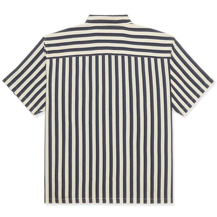 Flat Bottom Stripe Shirt 'Navy'