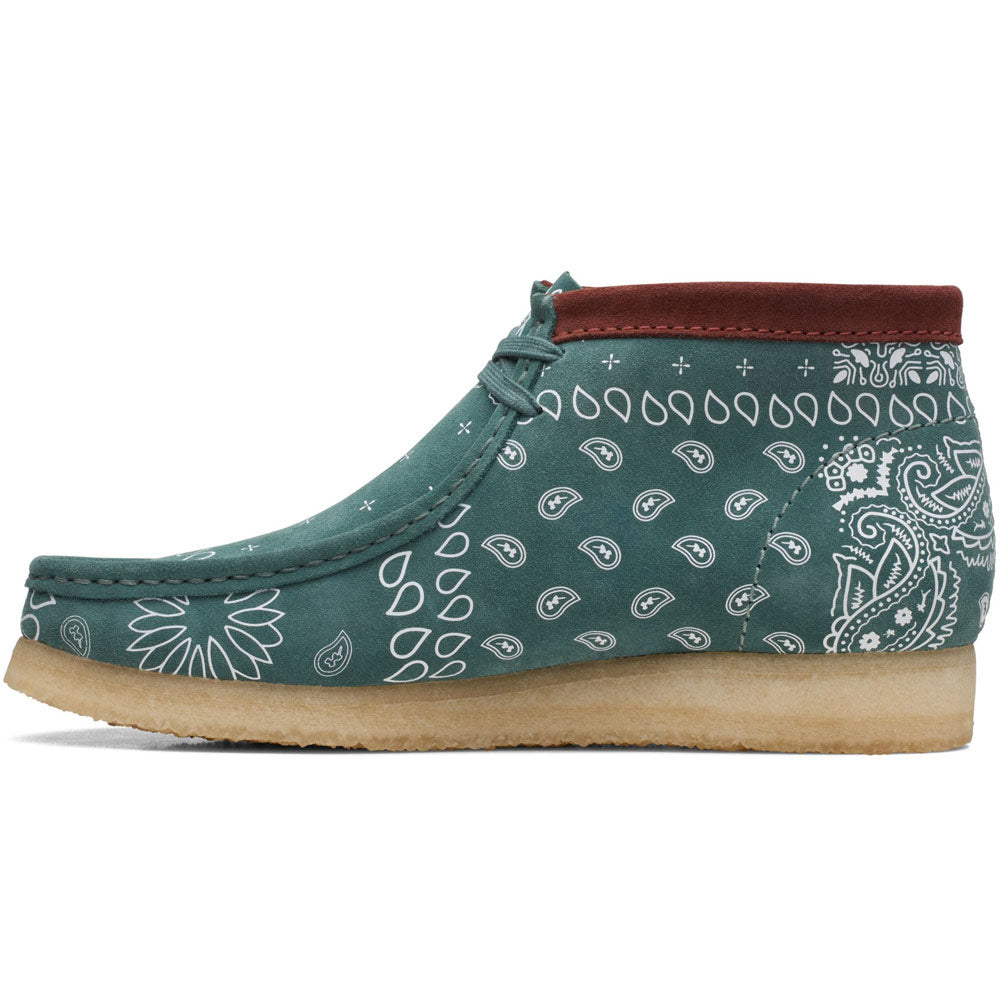 Wallabee Boot 'Green Paisley'