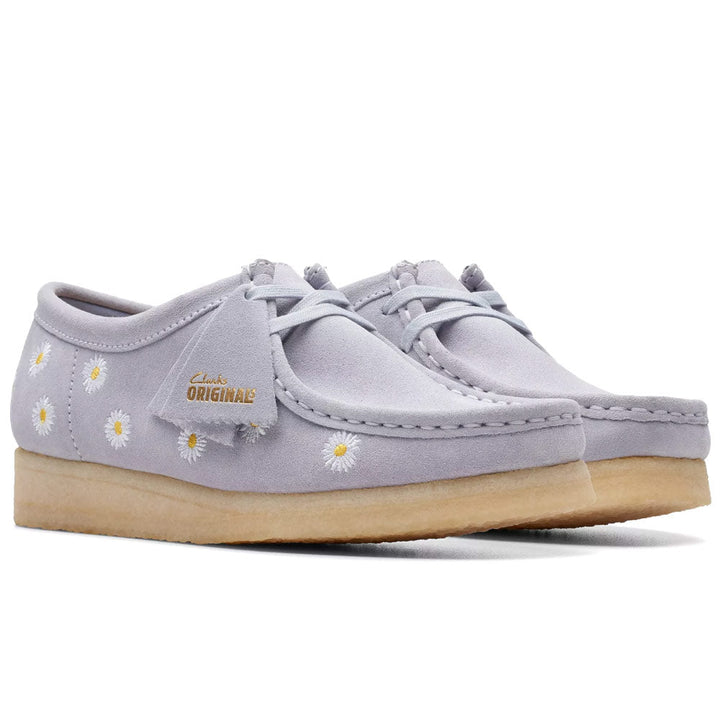 Women's Wallabee 'Cloud Grey Embroidery'