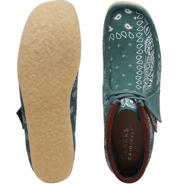 Wallabee Boot 'Green Paisley'