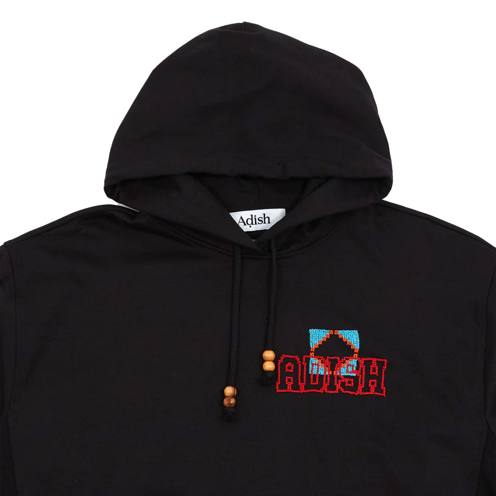 Kharaz Logo Hooded Sweatshirt 'Black'